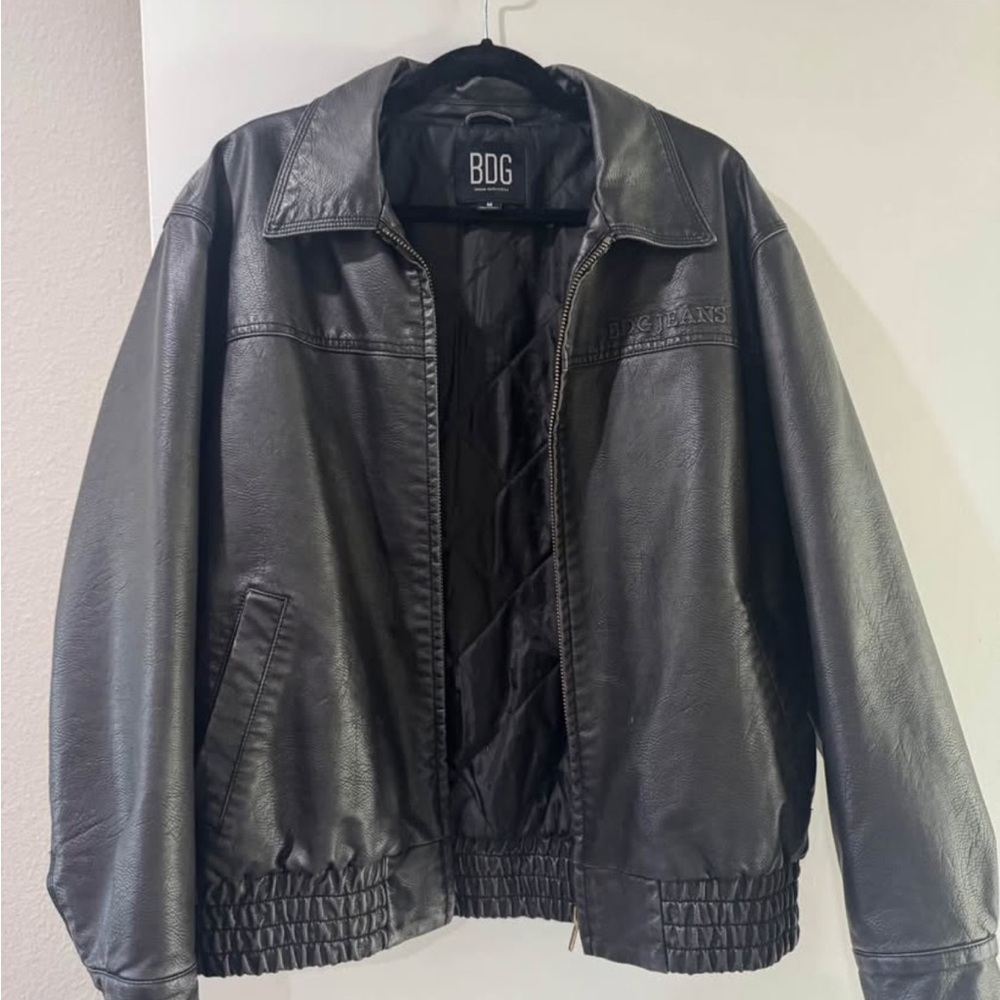 Urban Outfitters BDG Black Leather Jacket